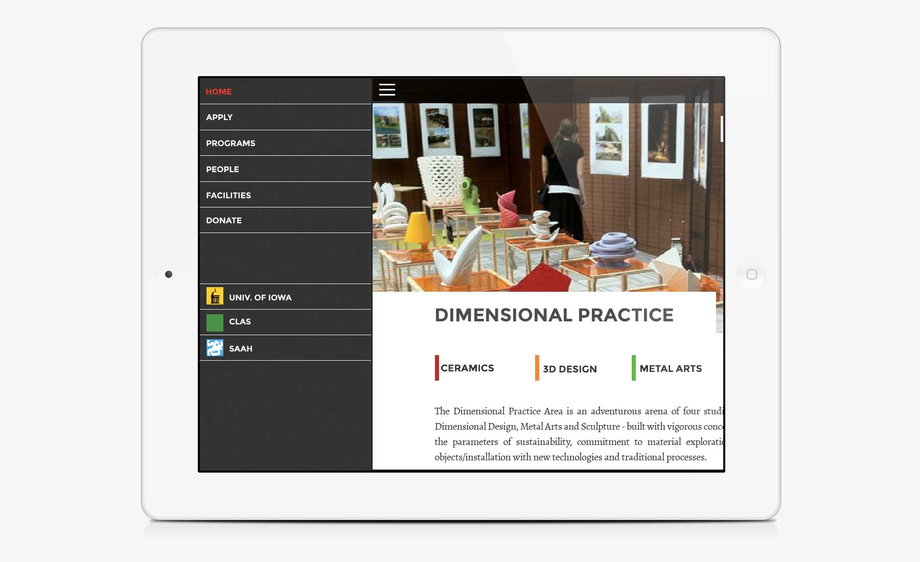 Dimensional Practice Area Website